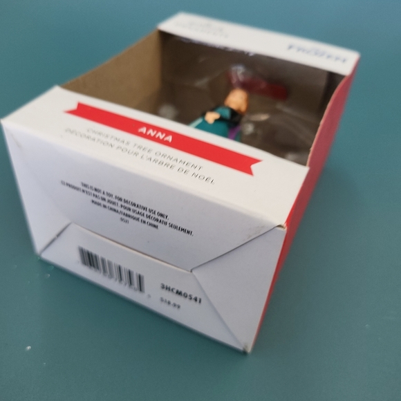 NIB Hallmark Disney Frozen Anna Coronation Dress Christmas Ornament - Picture 2 of 4